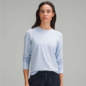 BNWT Lululemon Love Long-Sleeve Shirt in Blue Linen